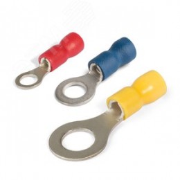 Наконечник кабельный кольцевой изолированный НКИ 6.0-8 серия ПРОФИ