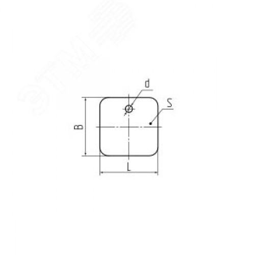 Бирка кабельная У-153 (250шт)