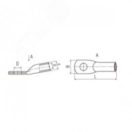 Наконечник кабельный ТА 10-8-4.5