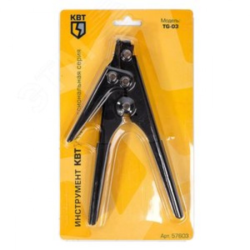 Инструмент для монтажа нейлоновых стяжек TG-03 серия ПРОФИ