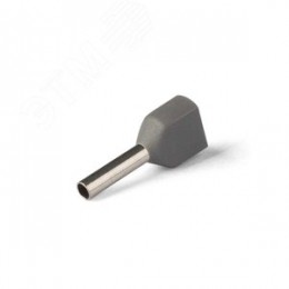 Наконечник штыревой втулочный изолированный НШВИ(2) 1.0-10