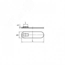 Бирка кабельная МБ 50х25 (100шт)