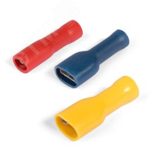 Разъем кабельный плоский полностью изолированный «мама РППИ-М 2.5-(6.3) серия ПРОФИ