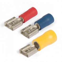 Разъем кабельный плоский изолированный «мама ВРПИ-М 1.5-(6.3) серия ПРОФИ