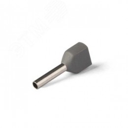 Наконечник штыревой втулочный изолированный НШВИ(2) 1.0-8