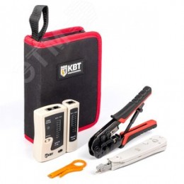 Набор для работ с сетевым кабелем LAN-4 серия ПРОФИ