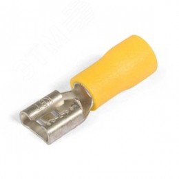 Разъем кабельный плоский изолированный «мама РПИ-М 2.5-(6.3) серия ПРОФИ