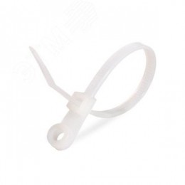 Стяжка нейлоновая КСО 5х220 (бел) (100шт)