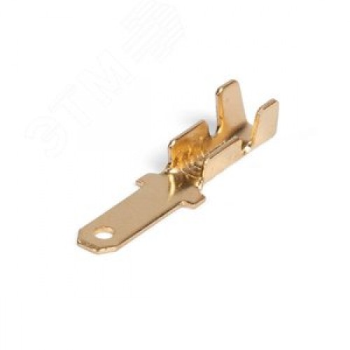 Разъем плоский неизолированный (папа) РП-П 2.5-(6.3)