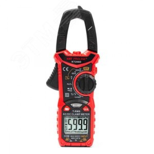 Клещи токовые цифровые КТ 206D серия PROLINE