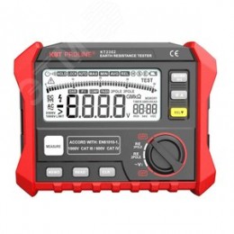Измеритель сопротивления заземления цифровой KT 2302 серия PROLINE