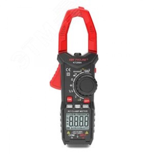 Клещи токовые цифровые КТ 208А серия PROLINE