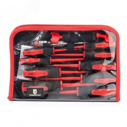 Набор диэлектрических отверток НИО-12 серия ПРОФИ для работ под напряжением до 1000 В