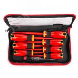 Набор диэлектрических отверток НИО-2208 серия СЛИМ