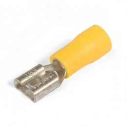 Разъем кабельный плоский изолированный «мама РПИ-М 6.0-(6.3) серия ПРОФИ