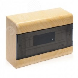 Щиток распределительный навесной на 12 модулей с дверцей сосна IP40 (ЩРн-П-12)