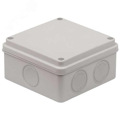 Коробка распределительная для о/п 100х100x50мм    IP65 TYCO, двухкомпонентная