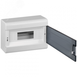 Щиток распределительный навесной на 12 модулей с дверцей белый IP40 (ЩРн-П-12)