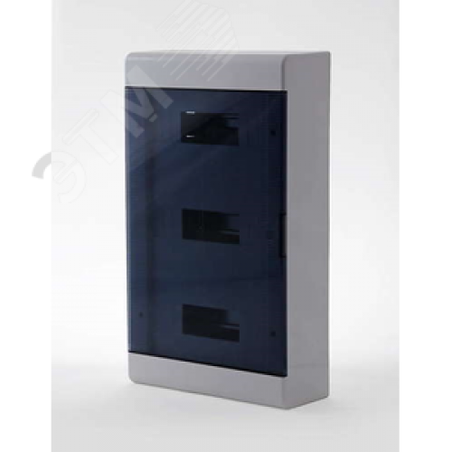 Щит распределительный навесной на 36 модулей с дверцей белый IP40 (ЩРн-П-36)