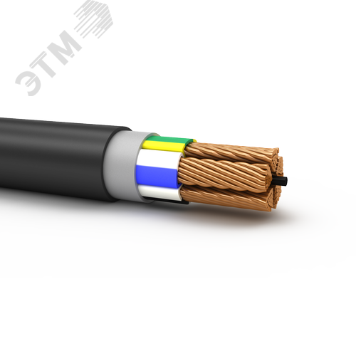 Кабель силовой ППГнг(А)-HF 5х95мс(N, PE)-1 ТРТС
