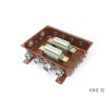 Коробка с зажимами наборными КЗНС-32 УХЛ1,5  IP65  латунный ввод ГОФРОМАТИК