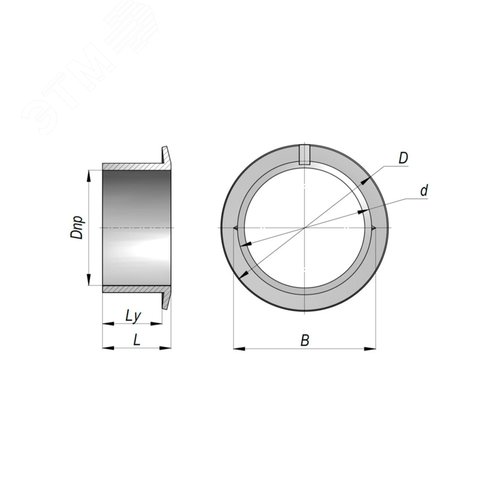 Втулка В 42 ГОФРОМАТИК