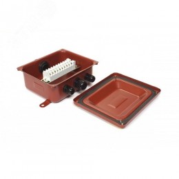 Коробка клеммная У614А У2 IP54 пластиковый ввод ГОФРОМАТИК