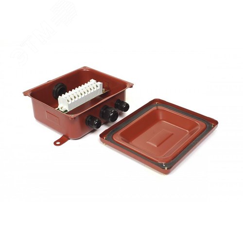 Коробка клеммная У614А У2 IP54 пластиковый ввод ГОФРОМАТИК