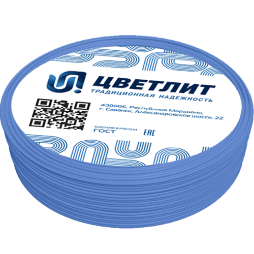 Провод силовой ПуГВнг(A)-LS 1х6 синий ТРТС