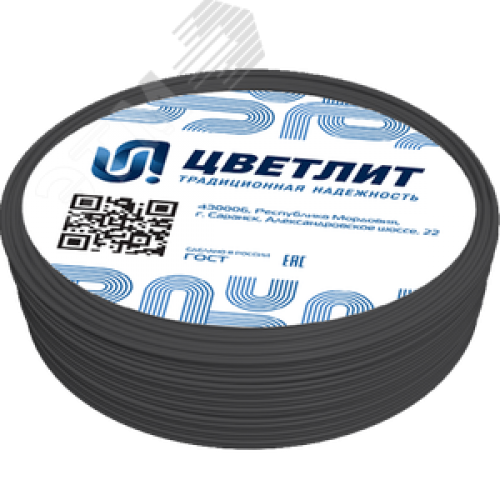 Провод силовой ПуГПнг(А)-HF 1х6 Ч  100м ТРТС