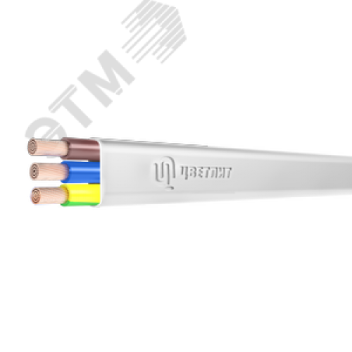 Провод силовой ПБВВГ 3х1.5 (N.PE) ТРТС