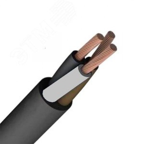 Кабель силовой КГТП-ХЛ 3х4 (N,PE)-220/380-2 ТРТС