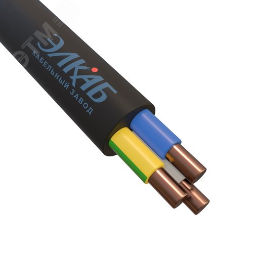 Кабель силовой ВВГнг(А)-LSLTx 3х6,0 ок (N,PE) - 0,66 кВ ТРТС