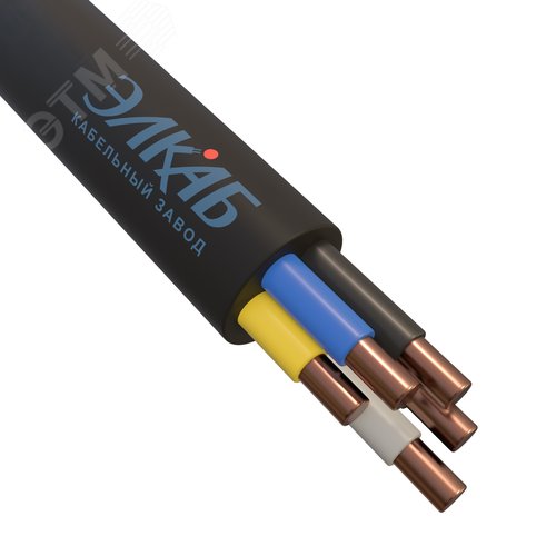 Кабель силовой ВВГнг(А)-LSLTx 5х6 ок (N,PE) - 0,66 кВ ТРТС