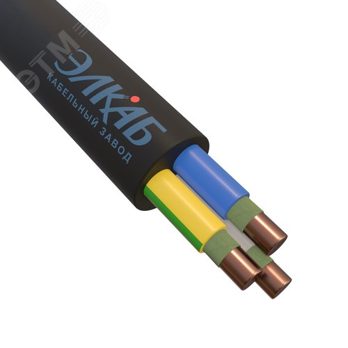 Кабель силовой ВВГнг(А)-FRLSLTx 3х2,5 ок (N,PE) - 0,66 кВ ТРТС
