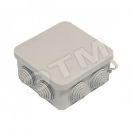Коробка распределительная 100х100х50мм для наружного монтажа IP55