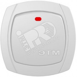 Выключатель одноклавишный, скрытый, белый, с индикацией 10А, 6121