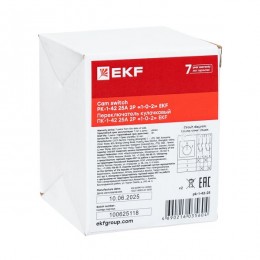 Переключатель кулачковый ПК-1-42 25А 2P '1-0-2' PROxima