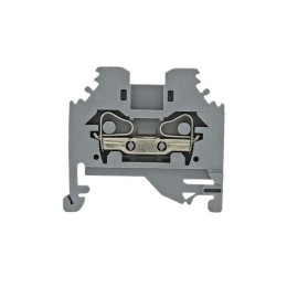 Колодка клеммная пружинная JXB-S-2.5 24А серая
