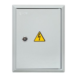 Щит с монтажной панелью ЩМП-00 270х210х140 IP31 металлический
