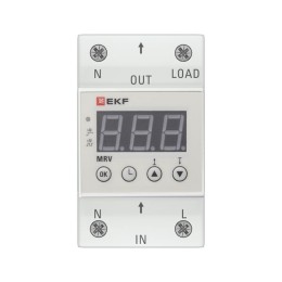 Реле напряжения с дисплеем MRV 63A PROxima