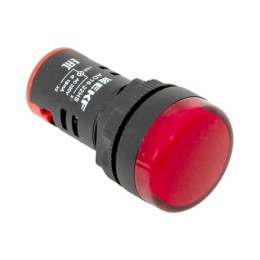 Лампа AD16-22HS LED матрица 22мм красный
