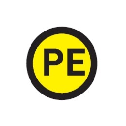Наклейка PE круглая d=20мм