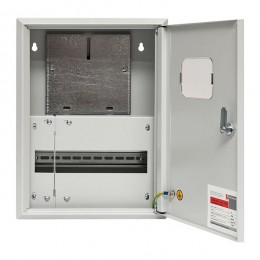 Щит учетно-распределительный навесной ЩУРн-1/12о IP31 с окном 400x300x140