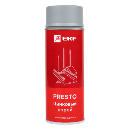 Спрей цинковый Presto 400мл