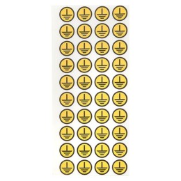 Знак безопасности ''Земля'' (круглый) d=20мм