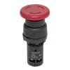 Кнопка SW2C-11MZ поворотная красная Грибок 1з+1р