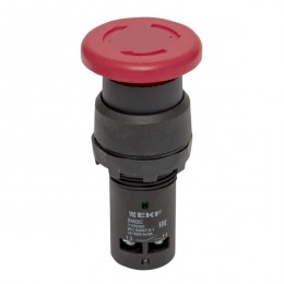 Кнопка SW2C-11MZ поворотная красная Грибок 1з+1р