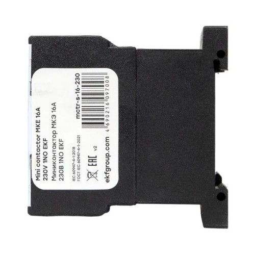 Миниконтактор МКЭ 16А 230В 1NO PROxima