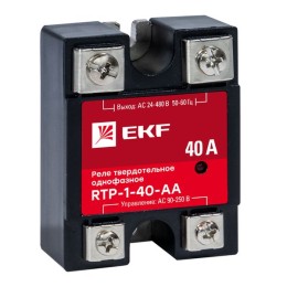 Реле твердотельное однофазное RTP-40-AA PROxima